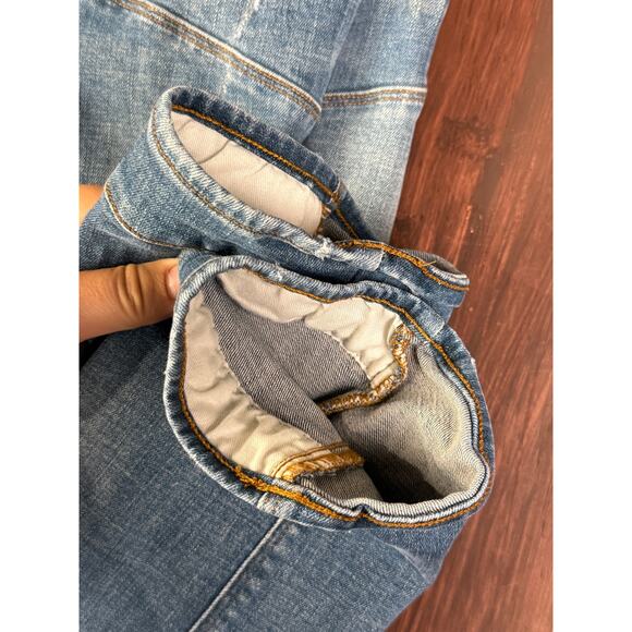 G Star Raw 5620 3D Slim Denim Button Fly Jeans Y2K Vintage Pants Blue Mens 32x30 - Picture 2 of 10